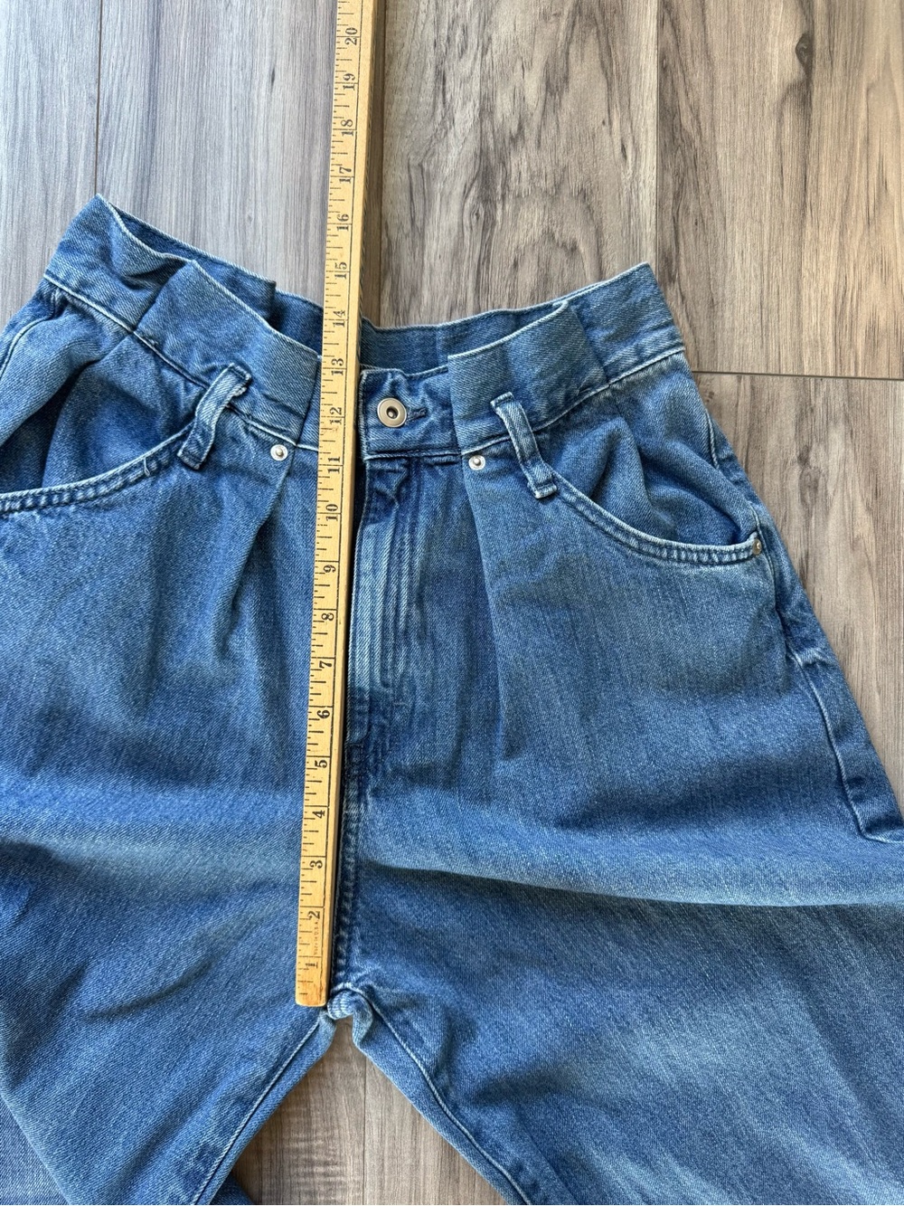 Zara Paperbag Waist Wide Leg Trousers - Picture 3 of 11